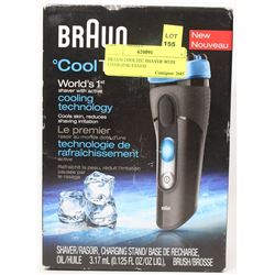 BRAUN COOLTEC SHAVER WITH CHARGING STAND