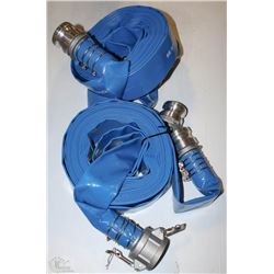LOT OF TWO 2"X50' HOSE