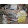 Image 1 : PALLET OF ASSORTED ITEMS INCL SHARPS CONTAINER,