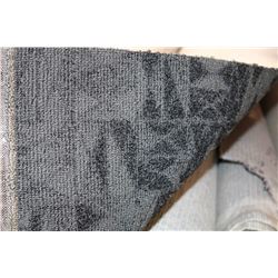 SMALL ROLL OF COMMERCIAL CARPET, UNKNOWN SIZE