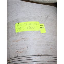 ROLL OF COMMERCIAL LINO, UNKNOWN SIZE