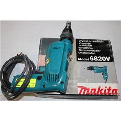 MAKITA DRYWALL SCREWDRIVER MODEL 6820V