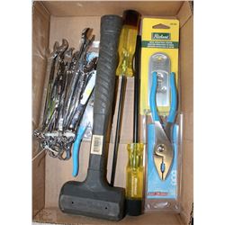 FLAT WITH ASSORTED WESTWARD WRENCHES AND OTHER