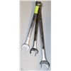 Image 1 : LOT OF 3 WESTWARD COMBO WRENCHES