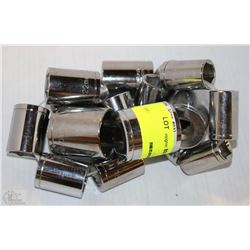 LOT OF ASSORTED WESTWARD SOCKETS