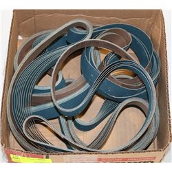 BOX OF P320 SANDING BELTS