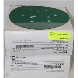 2 BOXES OF 3M 8" STIKIT PAPER