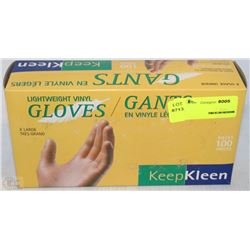 KEEP-KLEEN VINYL XL GLOVES