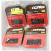 Image 1 : BUNDLE OF 4 ECHO SAW CHAINS IN ASSORTED SIZES