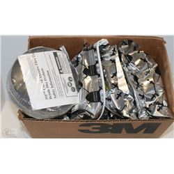 BOX OF 5" 3M 501C 120GRIT FIBER DISCS