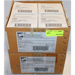 2 CASES OF 3M FLEXIBLE GRINDING WHEEL BACK UP PAD