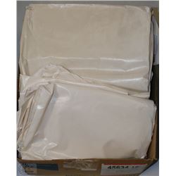 CASE OF WHITE COVERALLS SIZE XL