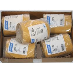 BOX OF 5 NORTON 6" SELF STICK 80 GRIT SANDING