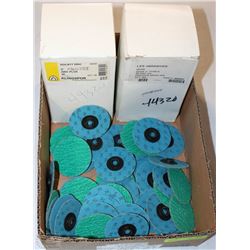 LOT OF ASSORTED SANDING DISCS