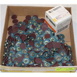 LOT OF ASSORTED SANDING DISCS