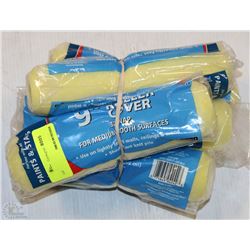 LOT OF SIX 9" ROLLER COVER