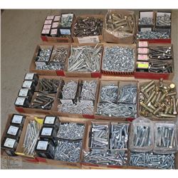 PALLET OF ASSORTED NUTS AND BOLTS