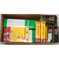 BOX OF LUMBER CRAYONS