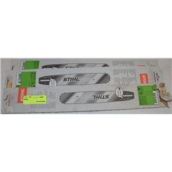 LOT OF STIHL ROLLOMATIC CHAIN SAW ATTACHMENTS