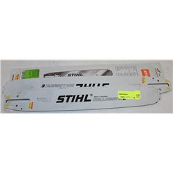 LOT OF STIHL ROLLOMATIC CHAIN SAW ATTACHMENTS