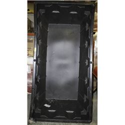 BLACK STORAGE/ FEED BIN 7'X3'X2.5'