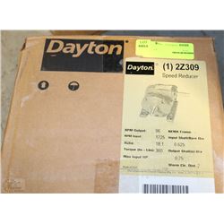 DAYTON SPEED REDUCER (1) 2Z309