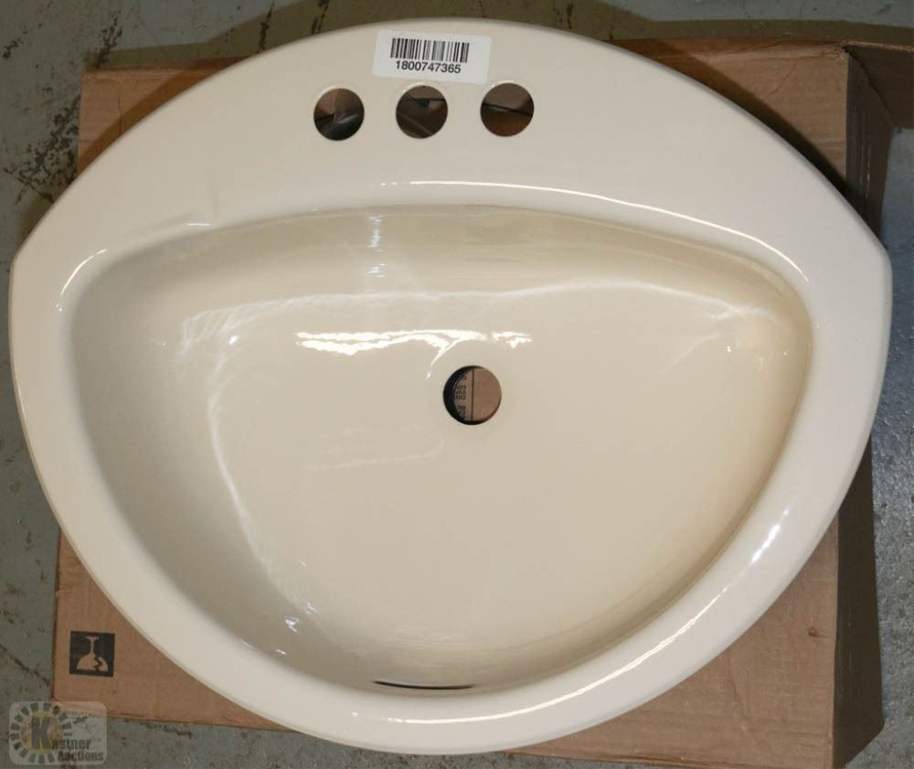 NEW CRANE BONE SINKS 21"X17" DROP IN