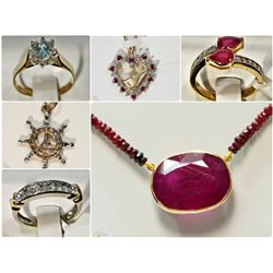 FEATURE @ 12PM JEWELLERY LOTS 201-225