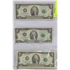 Image 1 : USA $2 BILL COLLECTION SET OF 3