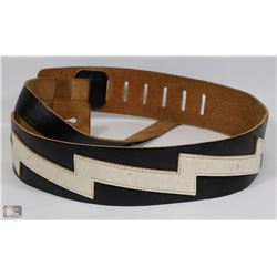 KISS COLLECTIBLE LEATHER GUITAR STRAP