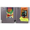 Image 1 : ORIGINAL NES GAMES - RAD GRAVITY & DRAGON WARRIOR