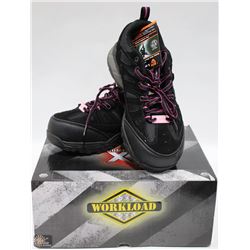 WORKLOAD LADIES STEELTOED SNEAKER - SIZE 6