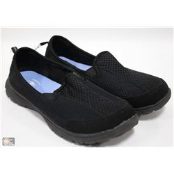 LADIES MEMORY SLIP ON SNEAKERS - SIZE 8