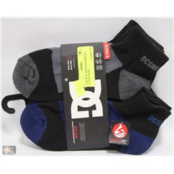 6 PACK DC HIGH PERFORMANCE CUSHION SOCKS
