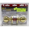 Image 1 : FIX IT BRASS KEYED ENTRY DOORKNOB SET