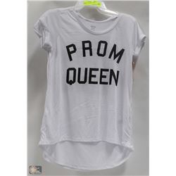 LOT OF 2 "PROM QUEEN" LADIES TSHIRTS