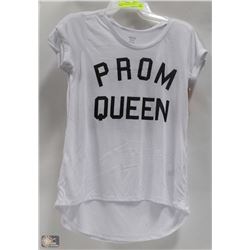 LOT OF 2 "PROM QUEEN" LADIES TSHIRTS