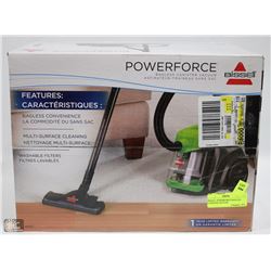 BISSELL POWERFORCE BAGLESS CANISTER VACUUM