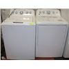 Image 1 : GE WASHER AND DRYER SET, WASHER IS DEEP FILL H/E