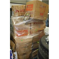 LARGE PALLET WITH UNPAID STORAGE UNIT