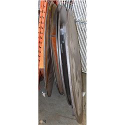 5' ROUND FOLDING BANQUET TABLE X5