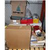 Image 1 : PALLET OF PLUMBING SUPPLIES INCL NEW SINKS, NEW