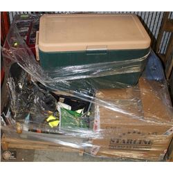 PALLET OF UNPAID STORAGE