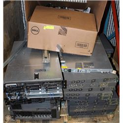PALLET OF ETHERNET / SWITCH BOXES