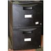 Image 1 : 2 DRAWER FILING CABINET - KEYS IN DRAWER