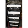 Image 1 : WICKER 6 DRAWER STORAGE DEVICE