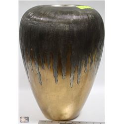 NEW  HANDCRAFTED SILVER COLOR  ETCHED VASE