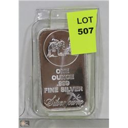 SILVERTOWN 1OZ PURE SILVER BAR