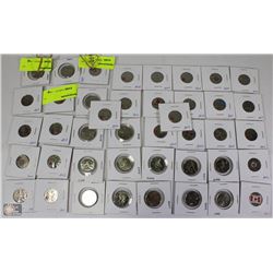CANADA 2006-2013 41PCS OF COLLECTIBLE QUARTERS