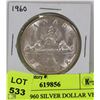 Image 1 : CANADA 1960 SILVER DOLLAR
